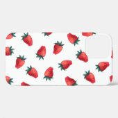 Wasserfarbenes nahtloses Muster mit Erdbeeren Case-Mate iPhone Hülle (Rückseite (Horizontal))
