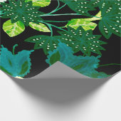 Wasserfarbenes nahtloses Muster mit fantasievollen Geschenkpapier (Ecke)