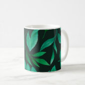 Wasserfarbenes nahtloses Muster mit handgestrichen Kaffeetasse (VorderseiteRechts)