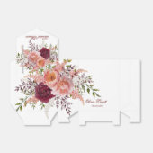 Wasserfarbenes Peony-Brautparty Geschenkschachtel (Ungefaltet)
