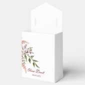 Wasserfarbenes Peony-Brautparty Geschenkschachtel (Geöffnet)