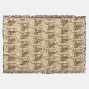 Wasserfarbenes Pickerel-Froschbild Decke