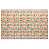 Wasserfarbenes Regenbogenmuster Stoff (Fat Quarter (45,7 x 55,9 cm))