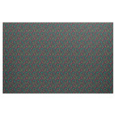 Wasserfarbenes Seepferd Blaues Wassermuster Stoff (Fat Quarter (45,7 x 55,9 cm))