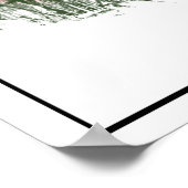 Wasserfarbenfalken, Sparrow Falken, Falken, Vögel Poster (Ecke)