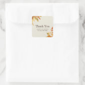 Wasserfarbenfall Danke Stickers (Tasche)