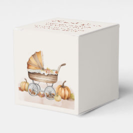 Wasserfarbenfall Pumpkin Baby Dusche Geschenkschachtel