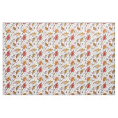 Wasserfarbenfalldoodles - Nahtloses Muster Stoff (Fat Quarter (45,7 x 55,9 cm))