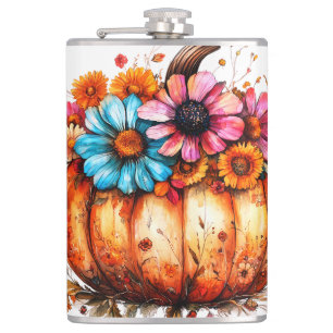 Wasserfarbenfallen Flachmann