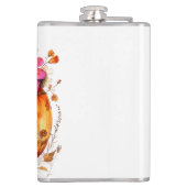 Wasserfarbenfallen Flachmann (Rückseite)