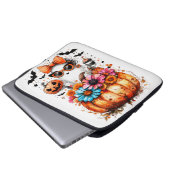 Wasserfarbenfallen Laptopschutzhülle (Vorne Knopf)