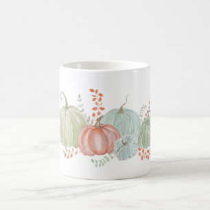 Wasserfarbenfallen Pumpkins Kaffeetasse