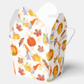 Wasserfarbenfallen, Pumpkins und Blätter bevorzuge Geschenkschachtel (Geöffnet)