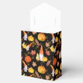 Wasserfarbenfallen, Pumpkins und Blätter Geschenkschachtel (Geöffnet)