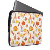 Wasserfarbenfallen, Pumpkins und Blätter Laptopschutzhülle (Vorne Rechts)