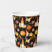 Wasserfarbenfallen, Pumpkins und Blätter Pappbecher (Rechts)