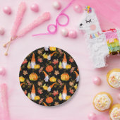 Wasserfarbenfallen, Pumpkins und Blätter Pappteller (Party)