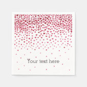 Wasserfarbenfallen Serviette (Vorderseite)