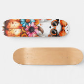Wasserfarbenfallen Skateboard (Horizontal)