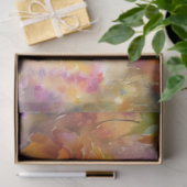 Wasserfarbenfänge und Lavendel-Dekoupage Seidenpapier (Geschenk)