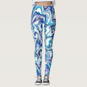 WASSERFARBENFARBENAUSRÜSTUNGEN DER BROWN CHIC BLON LEGGINGS