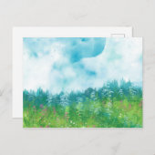 Wasserfarbenfarm 4 postkarte (Vorne/Hinten)