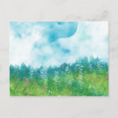 Wasserfarbenfarm 4 postkarte (Vorderseite)