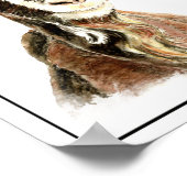 Wasserfarbenfarm Poster (Ecke)