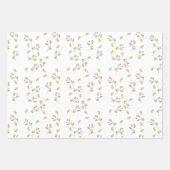 Wasserfarbenfeder Geschenkpapier Set (Vorderseite 2)