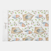 Wasserfarbenfeder Geschirrtuch (Horizontal)