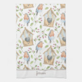 Wasserfarbenfeder Geschirrtuch (Vertikal)