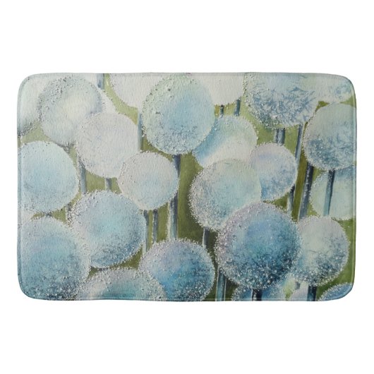 Wasserfarbenfeld Badematte (Vorderseite)