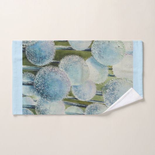 Wasserfarbenfeld Badhandtuch Set (Handtuch)