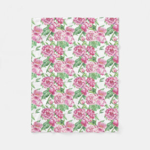 Wasserfarbenfeld Fleecedecke