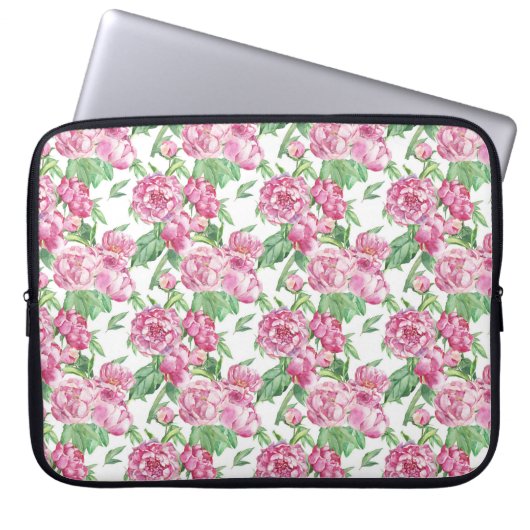 Wasserfarbenfeld Laptopschutzhülle (Vorderseite)