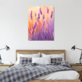 Wasserfarbenfeld Leinwanddruck (Insitu (Schlafzimmer))