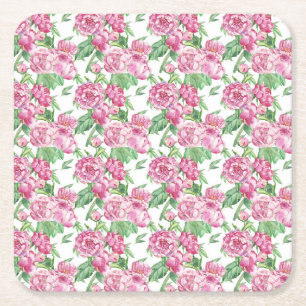 Wasserfarbenfeld Rechteckiger Pappuntersetzer