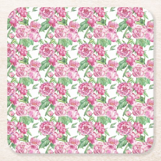 Wasserfarbenfeld Rechteckiger Pappuntersetzer (Vorderseite)