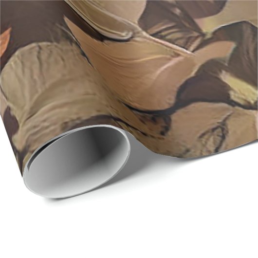 Wasserfarbenfeld Sonnenblumen Elegante Sammlung Geschenkpapier (Rolleneckpunkt)