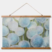 Wasserfarbenfeld Wandteppich Mit Holzrahmen (Vorne)