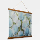 Wasserfarbenfeld Wandteppich Mit Holzrahmen (Gewinkelt)