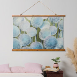 Wasserfarbenfeld Wandteppich Mit Holzrahmen