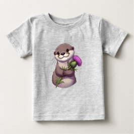 Wasserfarbenfilter Baby T-shirt