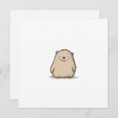 Wasserfarbenflasche Feiertagskarte (Vorne/Hinten)