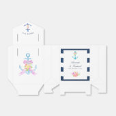 Wasserfarbenflorale Schönheitshochzeit Vielen Dank Geschenkschachtel (Ungefaltet)