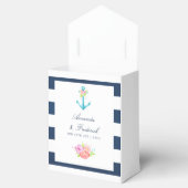 Wasserfarbenflorale Schönheitshochzeit Vielen Dank Geschenkschachtel (Geöffnet)