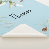 Wasserfarbenflorentropf, Baby Boy Stroller Sherpadecke (3/4)