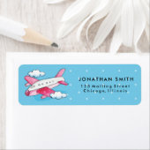 Wasserfarbenflugzeugreise (Insitu)