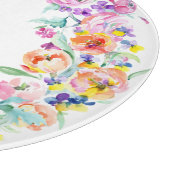 WASSERFARBENFLÜSSEL SCHNEIDEBRETT (Ecke)