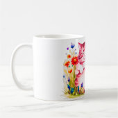 Wasserfarbenflüster: Feline Fantasia - Tasse (Links)